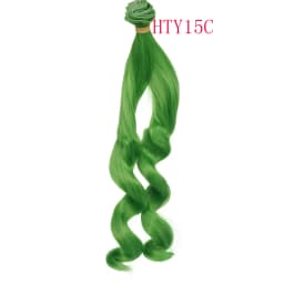 Russian DIY Doll Hair 25cm High Temperature Curly Hair for 1/3 1/4 1/6 BJD DIY Wavy Doll Hair Tree