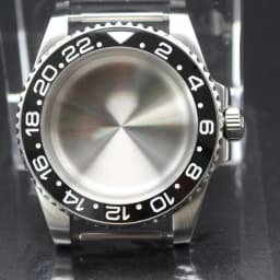 40mm Cases Men's Watch Ceramic Bezel Sapphire Glass Fit NH35 NH36 ETA 2824 Miyota 8215 Movement 28.5mm Dial Submariner Parts
