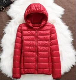 2024 Winter Ultra Light Duck Down Jacket Women Slim Short Coat Hooded Warm Female Portable Parkas Women's Down Jackets