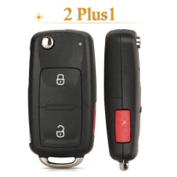 Jingyuqin 2/3/4/5 Buttons Folding Remote Car Key Case Shell For VW Sharan Tiguan Golf Sagitar Polo MK6 Touareg