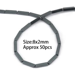 Natural Black Hematite Round Beads Star Heart Column Irregular Shape For Jewelry Making DIY Charms Bracelets Accessories 15''