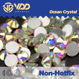 VDD AAAAA High Quality Glass Rhinestones Crystal AB Flatback Glitter Strass Stones For Nail Art DIY Crafts Clothes Decorations