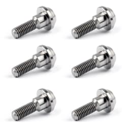 Artudatech M6 x 20mm Titanium/Ti Disc Brake Rotor Bolts For Suzuki GSXR For Yamaha R1 R6 YZF Brake Disc Screws Motorcycle Parts