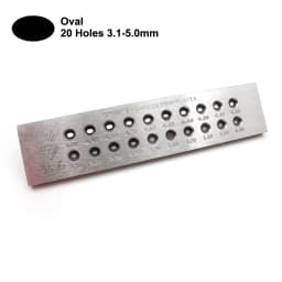 Tungsten Carbide Wire Drawplate for Jewelry Making Round Semicircle Square Hexagon Rectangle Triangle Oval Shape