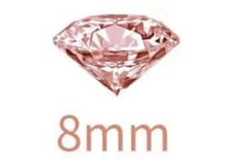 Rose Gold Table Confetti 4Sizes Wedding Crystals Acrylic Diamonds Rhinestones Vase Fillers for Birthday Baby Shower Party Tables