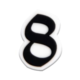 Original 0-9 Numbers Shoes Charms Decorations For Shoe Accessories Buckle Kids Adults Gifts