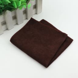 Solid Soft Microsuede Handkerchiefs Woven White Pink Red Blue Pocket Square Mens Casual Square Pockets Handkerchief Towels