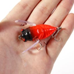 1pcs Simulation Cicada Hard Fake Bait Fishing Lure 5cm 6g Bionic Iscas Artificial Wobblers Crankbait Pesca Insect Pike Tackle