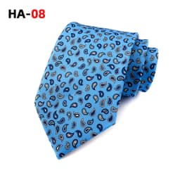 Men Luxury Tie 8cm Copy Silk Tie For Men Print Vintage Design Necktie Silk Feeling Cravat For Wedding Party Gifts Stripe Cravats