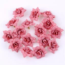 10/20/30Pcs Artificial Flowers Silk Rose Head For Home Decor Wedding Wall Decorations DIY Christmas Garland Scrapbooking Craft