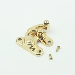 1Piece Metal Swing Lock Latch Lock Vintage Box Closure Clasp Buckle for DIY Bags Luggage Handbags Furniture Hardware Accessories