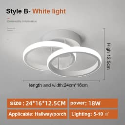 Modern Ceiling Light Aisle Entrance Hall Ceiling Lamp for Livingroom Lights Hallway Balcony Light