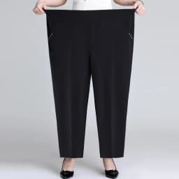 New Extra large size Straight Pants Trousers Middle-aged Women Summer Thin Loose Trousers Mother Elastic Waist Casual Pants 8XL