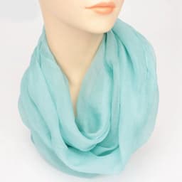 Spring Autumn Chiffon Hedging Bib Pure Color Wild Neck Scarf Women's Soft Light Breathable Decorative Beach Sunscreen Gauze D62