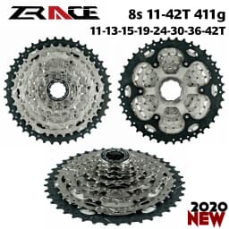 ZRACE Bicycle Cassette 8 9 10 11 Speed MTB Bike Freewheel 11-42T / 11-46T / 11-50T / 11-52T for ALIVIO / DEORE / SLX / XT