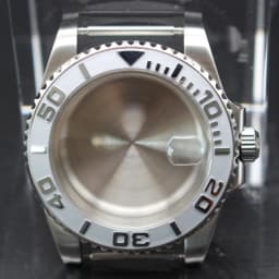 40mm Cases Men's Watch Ceramic Bezel Sapphire Glass Fit NH35 NH36 ETA 2824 Miyota 8215 Movement 28.5mm Dial Submariner Parts