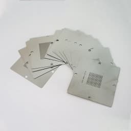 Universal Stencil BGA Reballing Kit with 29pcs/lot 90*90mm 90x90mm BGA Stencils 90 BGA Reballing Stencil 0.5/0.6/0.65/0.76/1.0