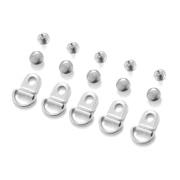 10 Sets D Ring Buckle for Repair Bags Hiking Climbing Boots Practical Repair Buckles DIY Craft Bag Metal Decorative Accessories