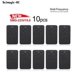 1/3/5/10pcs Garage Door Gate Remote Control Upgrade SMG-233 Multi-frequency Replicator 280-868MHz 433mhz Command Transmitter