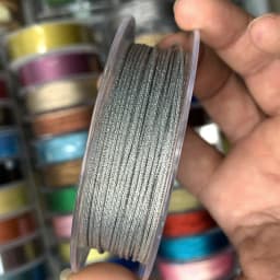 1mm colorful Nylon Line Thread Chinese Knot Macrame Cord Bracelet Braided String DIY Tassels Beading 10m/roll