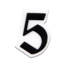 Original 0-9 Numbers Shoes Charms Decorations For Shoe Accessories Buckle Kids Adults Gifts