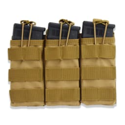 Open Top Single/Double/Triple Magazine Pouch Tactical Airsoft Nylon Pouch Shooting Hunting Accessories