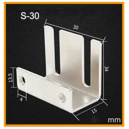 Cloweit Approach Sensor Metal Bracket Install Proximity/Photoelectric Switches Standard Full Series E3Z E3JK TL/PS M8/12/18/30