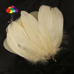100PCS Soft Goose Feathers 5-7 Inch/13-18cm For Wedding Party Decoration Carnival Diy Facinator