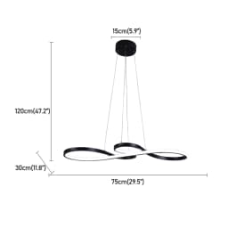 Nordic Led Pendant Light Decorative Led Ceiling Lamps Art Design Minimalist Dining Room Hanging Light Fixture Indoor Lighting