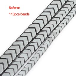 Natural Stone Hematite Beads Flat Round Disc Oval Heart Square Circle Loose Spacer Beads For Necklace Bracelet Making