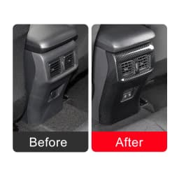 Car Rear Air Conditioning Vent Outlet Cover Trim For Toyota RAV4 XA50 2019 2020 2021 2022 2023 2024 2025 Hybrid Accessories