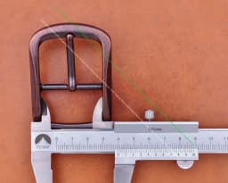 Quality Heavy Long Classic 40mm Antique Copper Heavy Round Center Bar Pin Clip Leahtercraft Jeans Belt Buckle Replacement