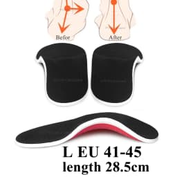 Premium Orthotic Gel High Arch Support Insoles Gel Pad 3D Arch Support Flat Feet For Women / Men Orthopedic Foot Pain Unisex