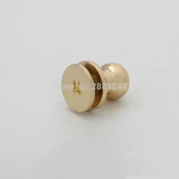 10-30-100pcs 4 5mm 6mm 8mm Copper Stud Screw Round Head Nail Leather Screw Rivet Chicago Button for DIY Decoration Metal Parts