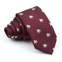 New Mens Polyester Jacquard Ties Casual Slim 6CM Insect Shiba Inu Car Cartoon Neckties For Wedding Business Suits Neck Accessory
