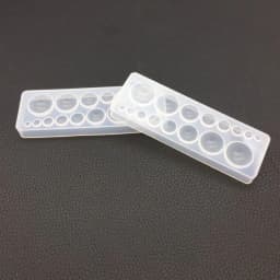 Silicone Mold DIY Crystal Epoxy Resin Molds Time Stone Jewelry Making Crafts Round Handmade Cake Fondant Chocolate Tools