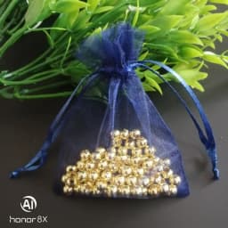1000pcs Small Plain Organza Bags Drawstring Pouch Jewelry Packaging bag Drawable Birthday party Wedding Gift bags Candy Pouches
