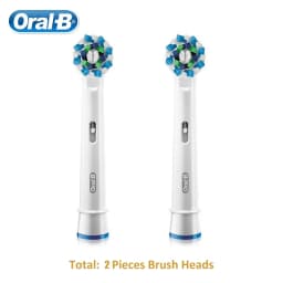 Original Oral B EB50 Brush Heads Cross Action 16 Degree Angle Spare Dental Nozzles for Electric Toothbrush D12/D16/DB4010/DB4510