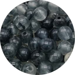 6 8 10 mm Imitation Stone Round Acrylic Beads Clouds Effect Garment Accessory