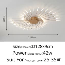 QIYIMEI Modern Ceiling Lights LED Luster Indoor Lighting For Bedroom Hall Living Kids Room Acrylic Lamps Fixture Frame 175-260V