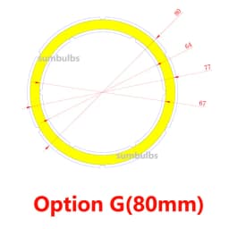 2W-12W Angel Eyes LED COB Light Source Annual Shape 12V DC 20mm-120mm COB Ring LED Cold Warm White Light Source for DIY Bulb