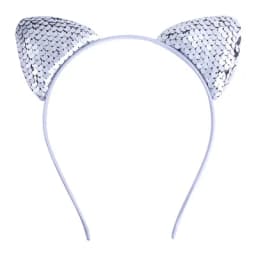 New children's cartoon sweet fish scale sequined cat ear jewelry headband