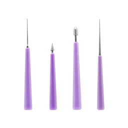 1set Beading Hole Enlarger Tools Diamond Needle File Sets Diamond Pearl Glass Beads Tipped Reaming File Reamer Jewelry Tools