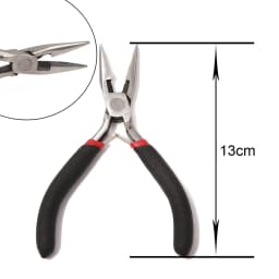 1Pc Black Red Blue Handle Anti-slip Splicing and Fixing Jewelry Pliers Tools & Equipment Kit for DIY Jewelry Accessory Design
