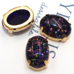 Party DIY Accessories Oval Shape Resin Stone Gold Claw Flatback Rhinestones For Clothing/Weeding Dress Decoration/Bags/Shoes
