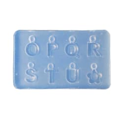 1 Pc Mini Letters Numbers 3D Nail Art Decorations UV Crystal Epoxy Mold Nail Ornaments Silicone Mould DIY Crafts Jewelry Casting
