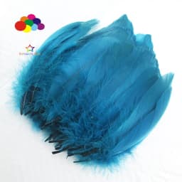 100PCS Soft Goose Feathers 5-7 Inch/13-18cm For Wedding Party Decoration Carnival Diy Facinator