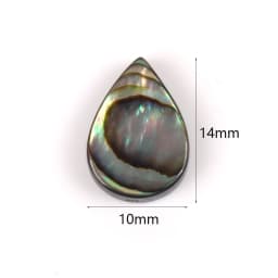 Natural Gray Abalone Irregular Shell Mother Of Pearl Loose Spacer Beads For Jewelry Making DIY Bracelet Necklace Handmade