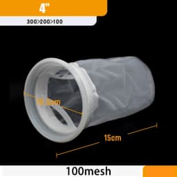 Mesh Micro Nylon(NMO)Filter Bags Fish Marine Sump Felt Pre Filter Sock Bag Corrosion Resistance Aquarium Accessories