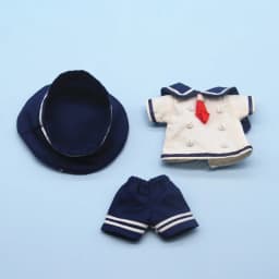 Cute Ob11 Sailor Suit Obitsu11 School Clothes P9 Uniform Set Doll Navy suit Fit For BJD12, Cu-Poche,GSC, Molly,Middle Blyth